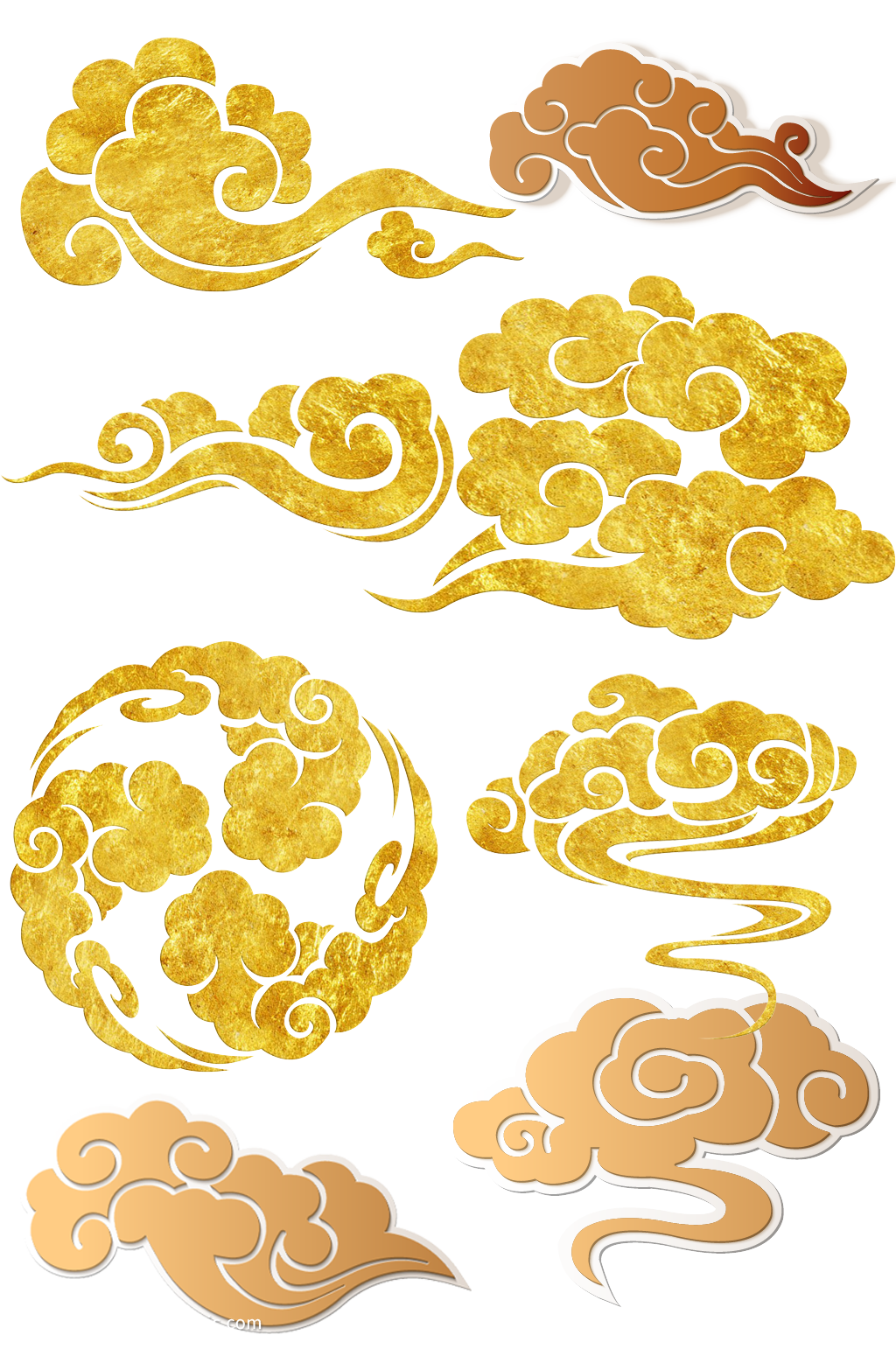 国风金色祥云素材 Png 设计元素素材下载 众图网 国风金色祥云素材 Png 设计元素素材下载 众图网