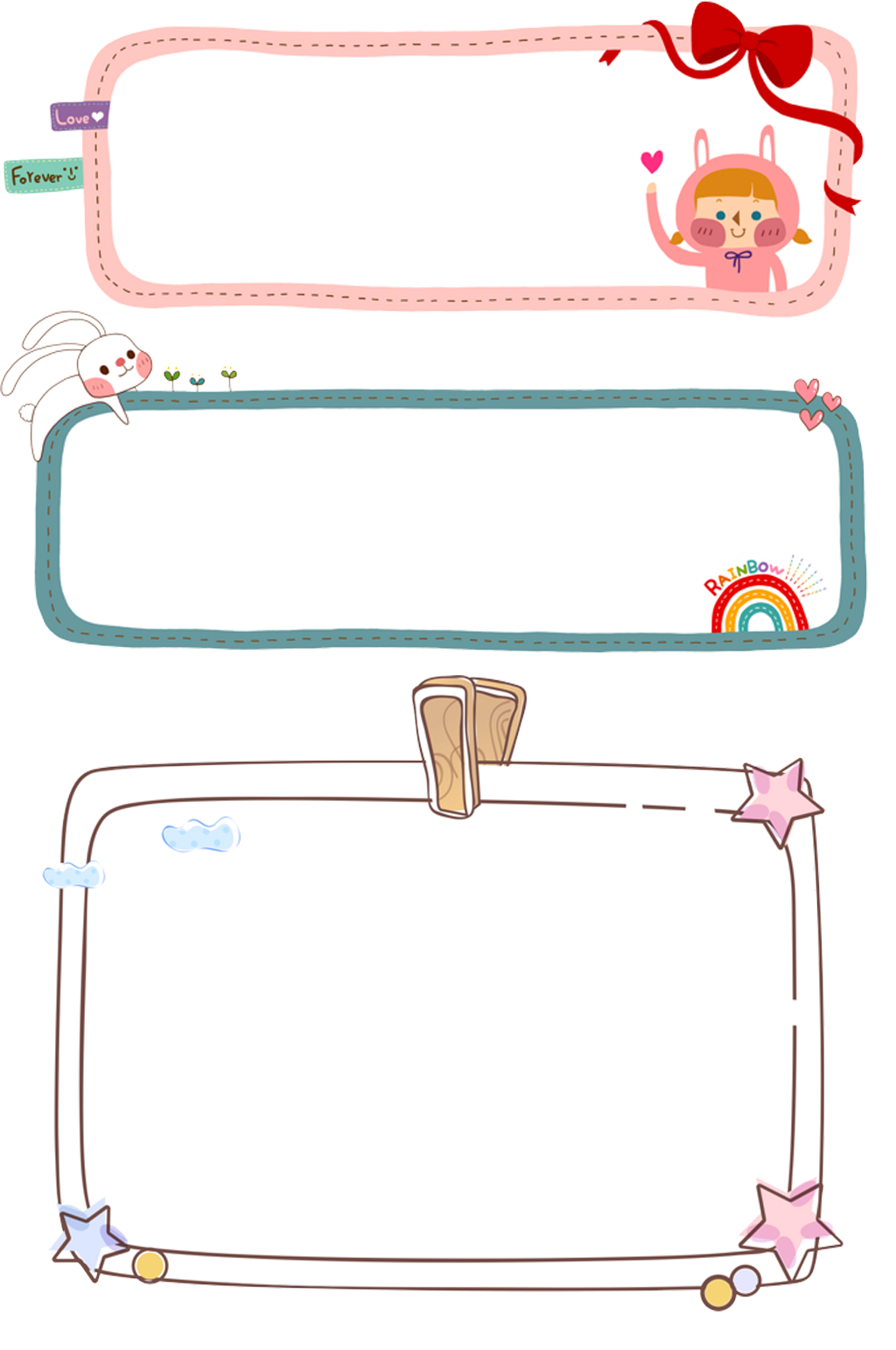 q版卡通标签纸.png素材