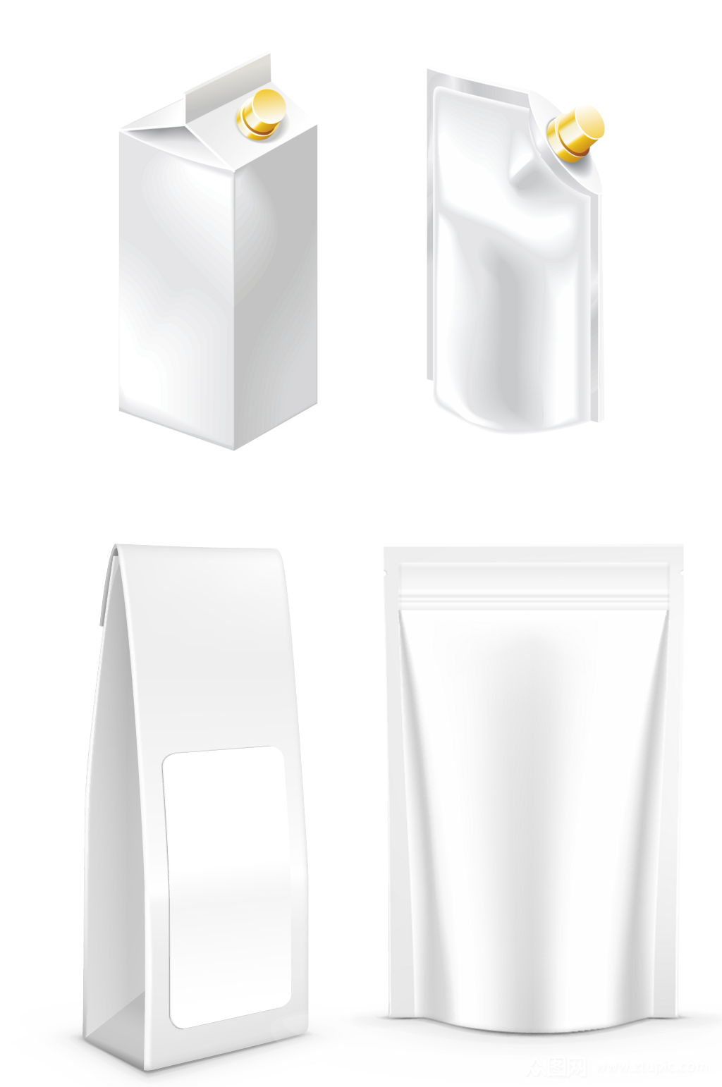 包装袋样机.png素材