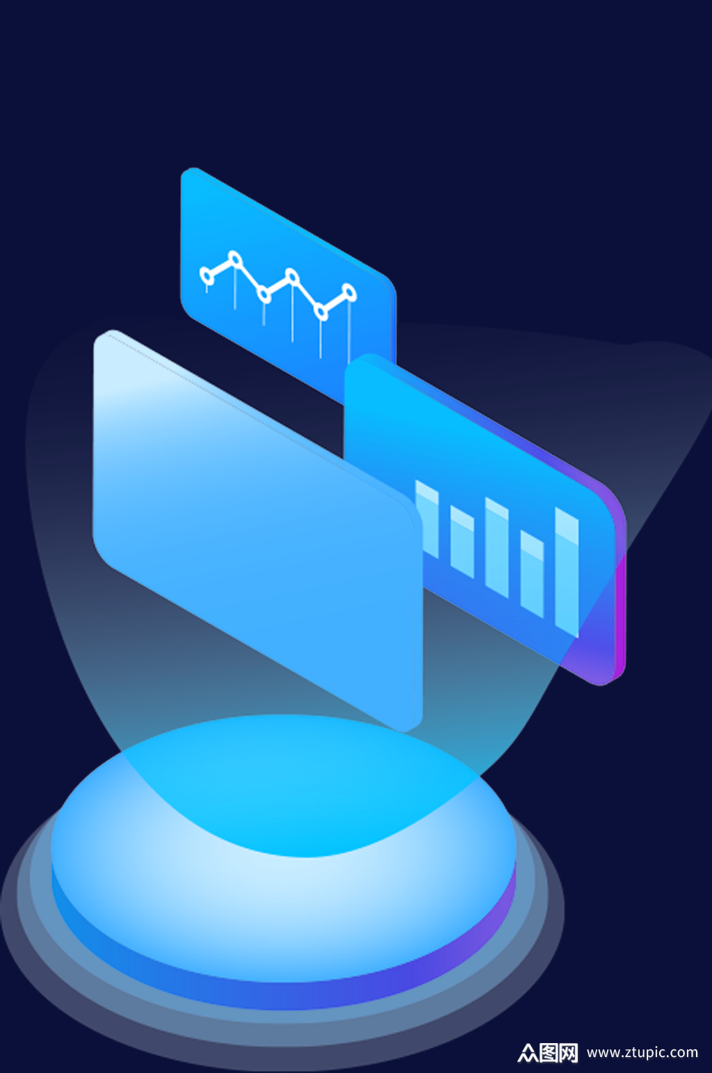 数据智能分析.png素材