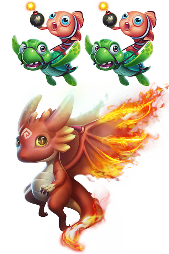 火龙神兽.png-众图网