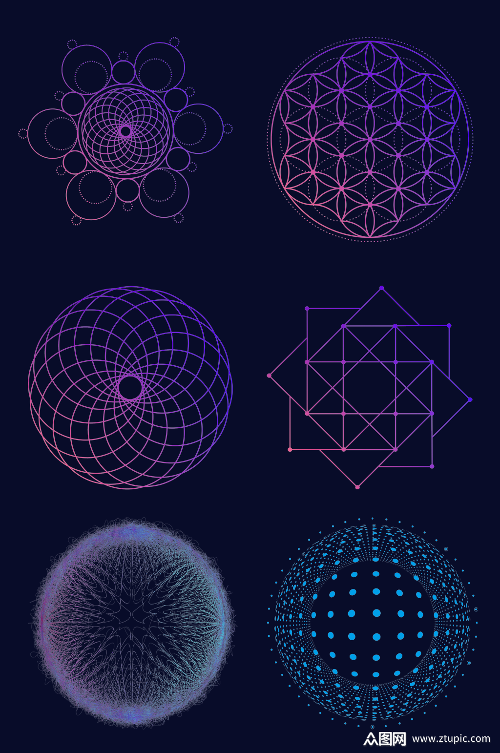 几何高清图形素材素材