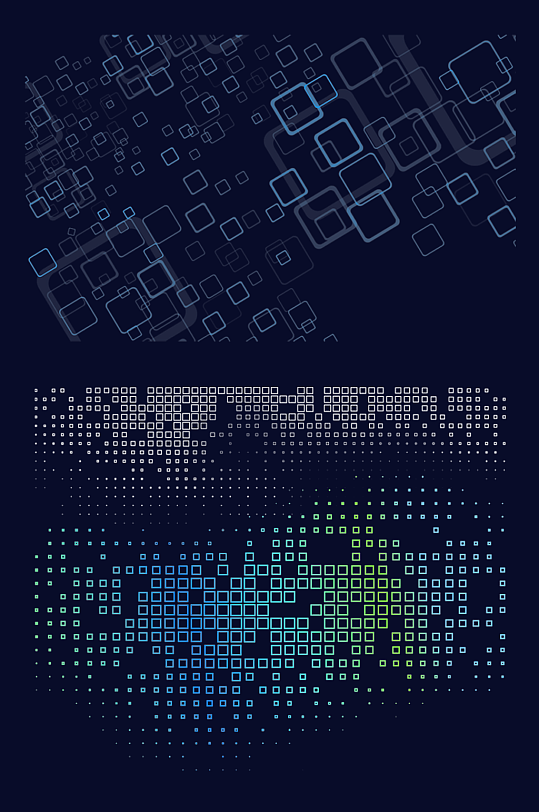 云计算背景高清元素