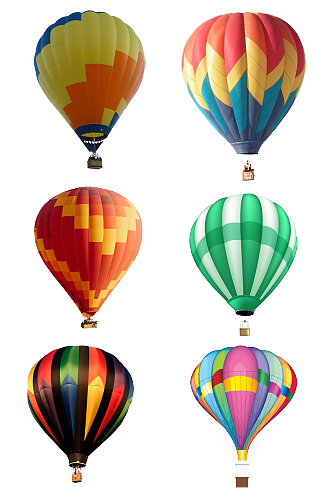 高清彩色氢气球素材