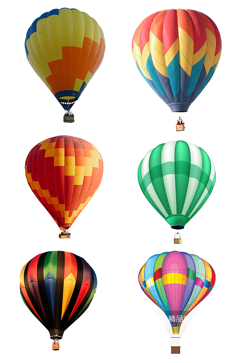 高清彩色氢气球素材素材