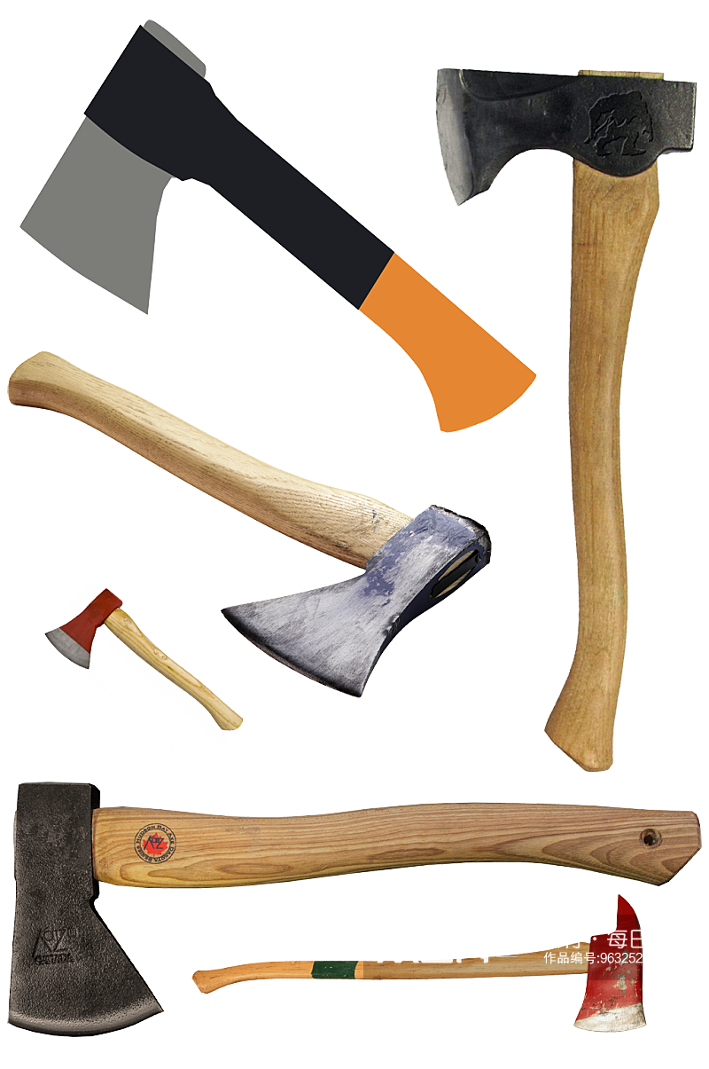 斧头工具免抠高清素材