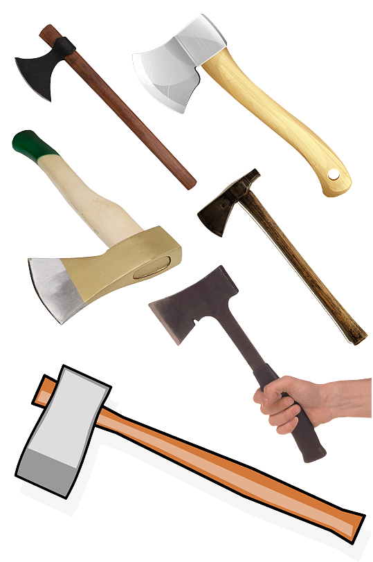 斧子免抠工具素材