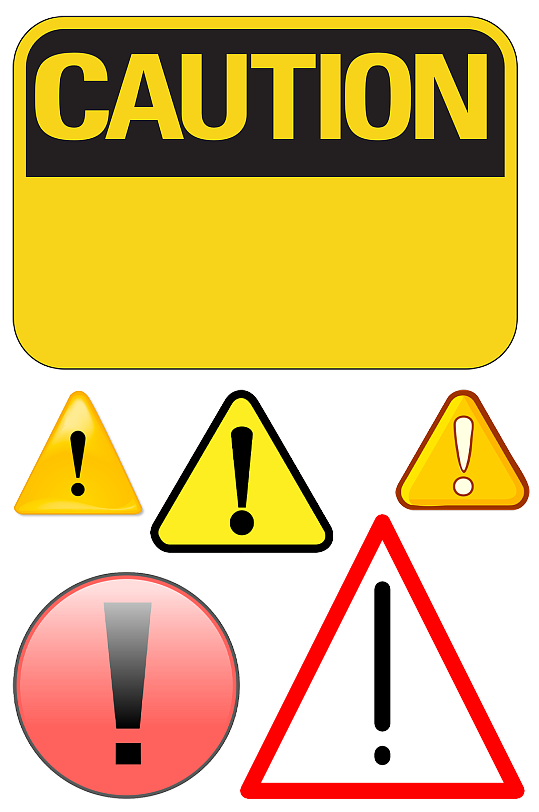 红色感叹号素材下载