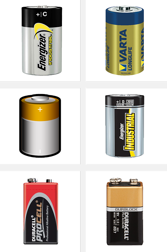 大型电池免抠素材