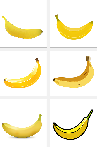 新鲜水果香蕉素材