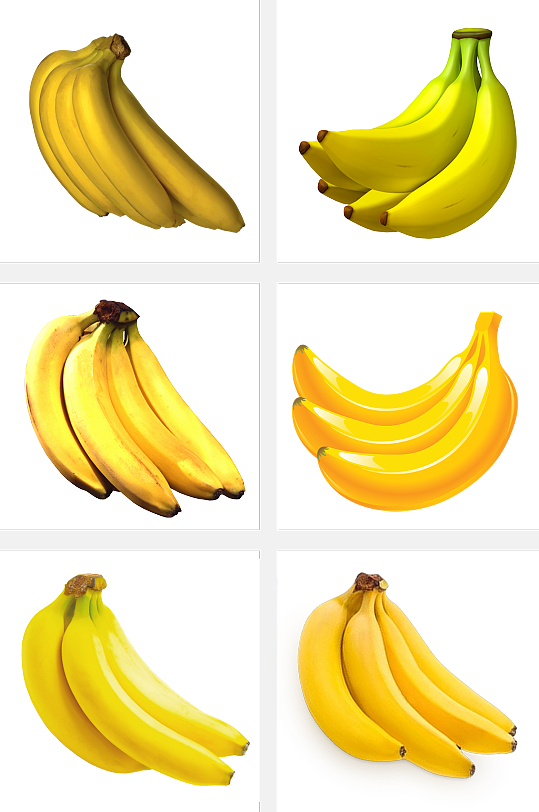 香蕉特产水果元素