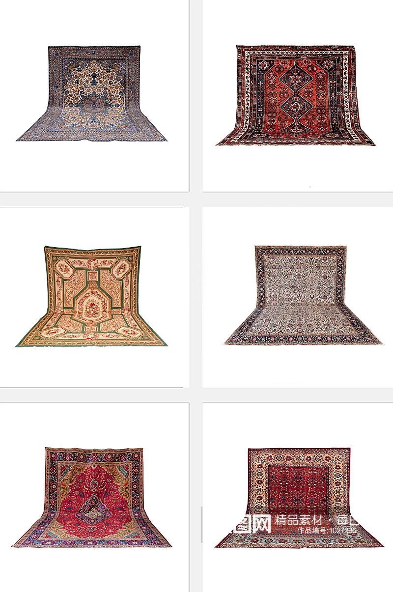 家装客厅地毯装饰素材