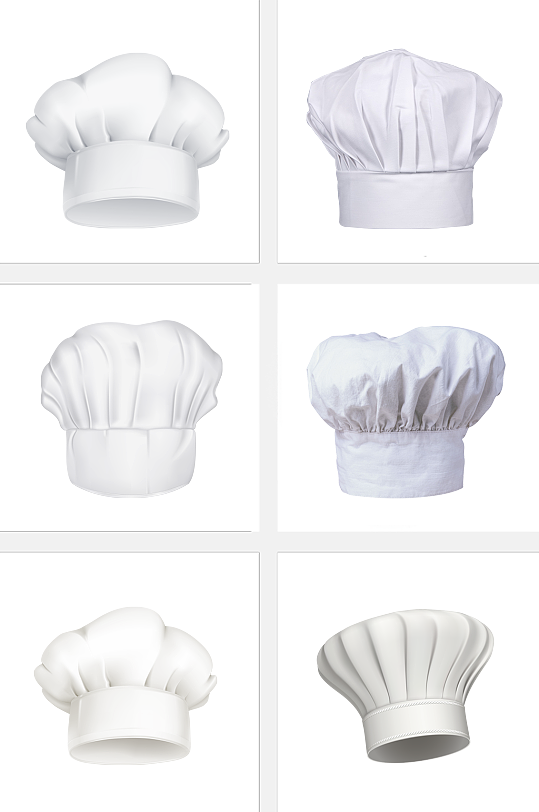 餐廳高清廚師帽子