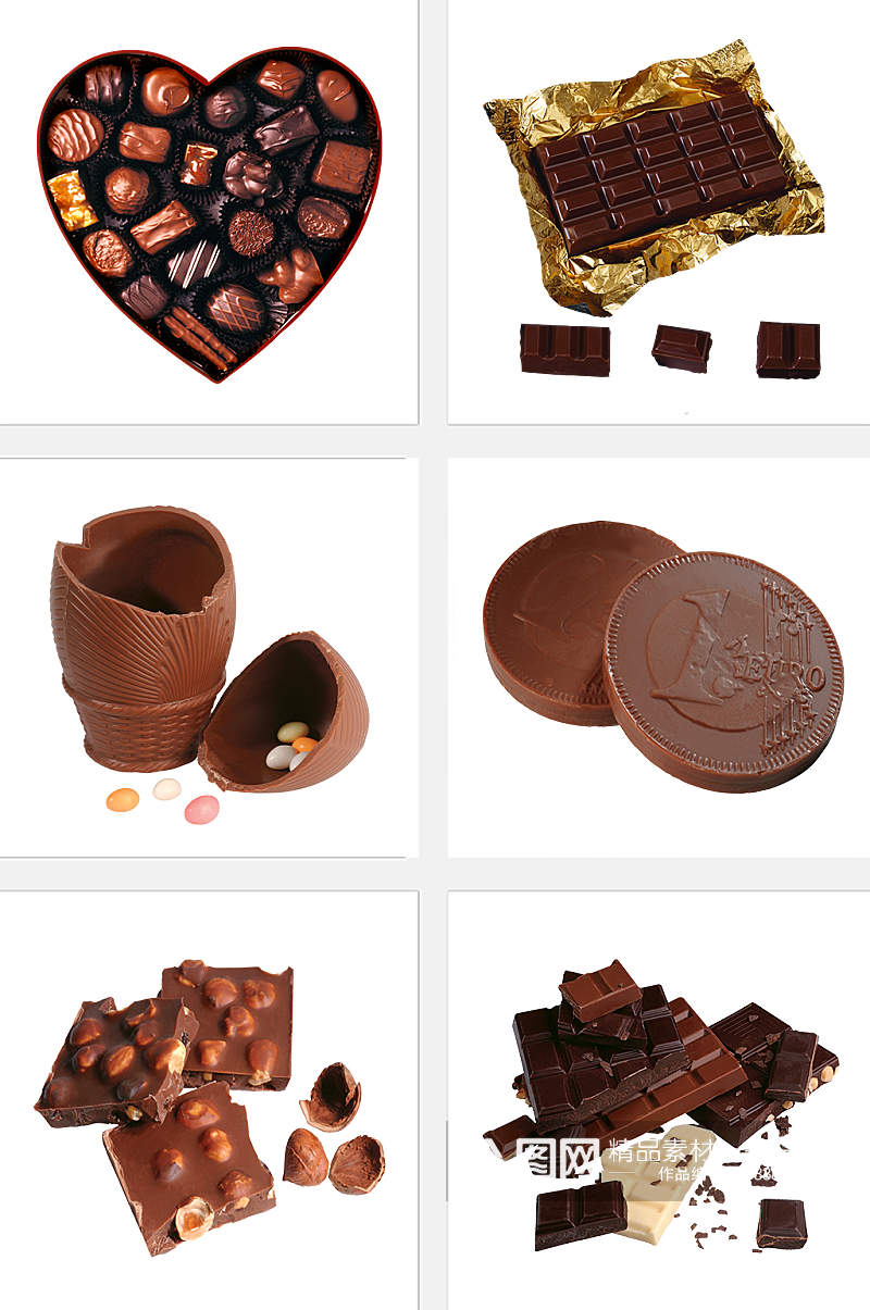 巧克力奶油饼干素材素材