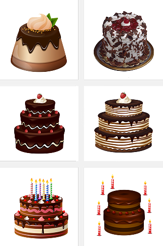 生日巧克力奶油蛋糕