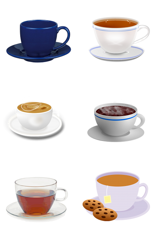饮料咖啡茶水装饰