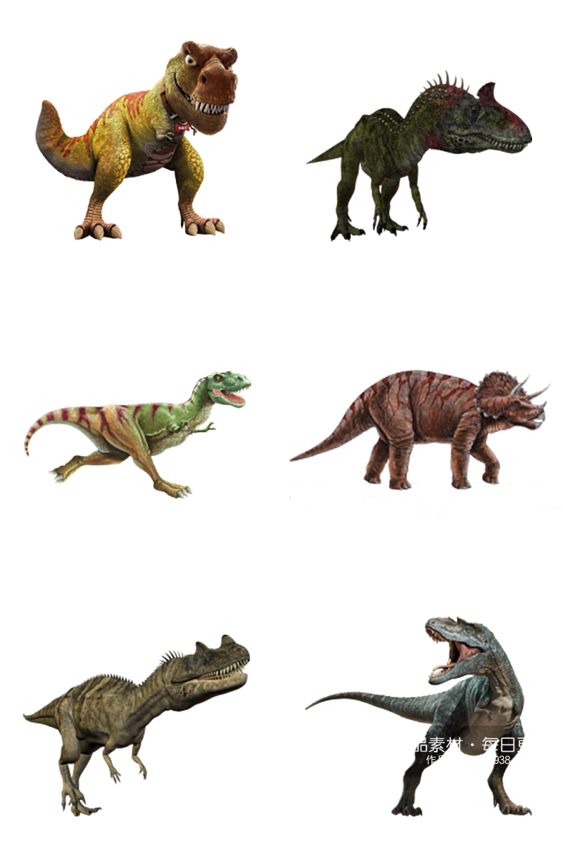 巨型恐龙种类素材素材