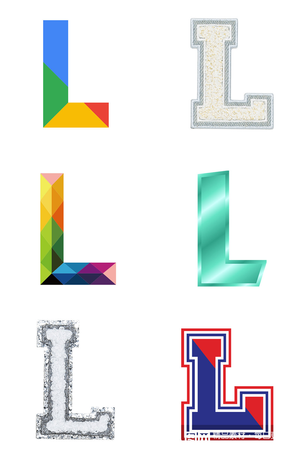 字母大写字母l素材