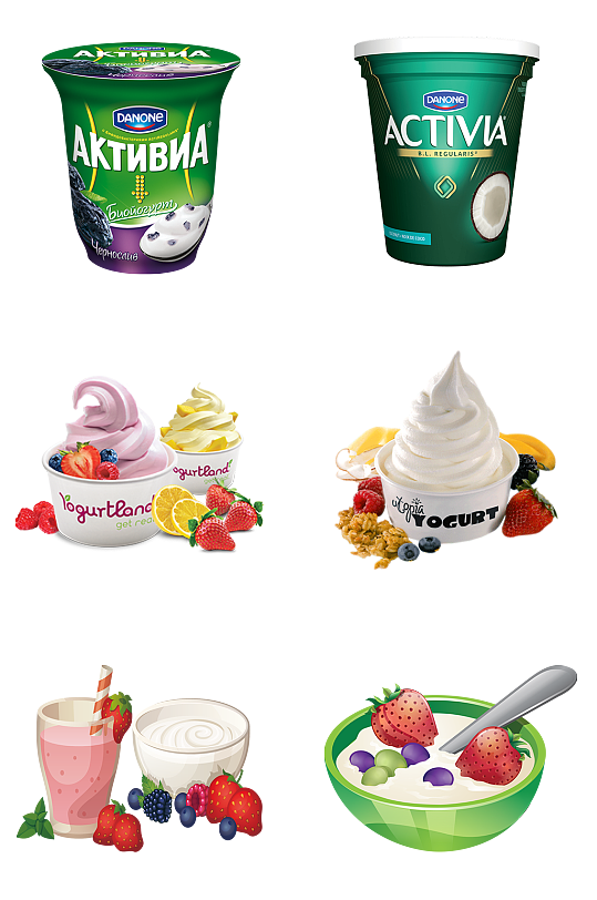 炒酸奶冰淇淋饮料