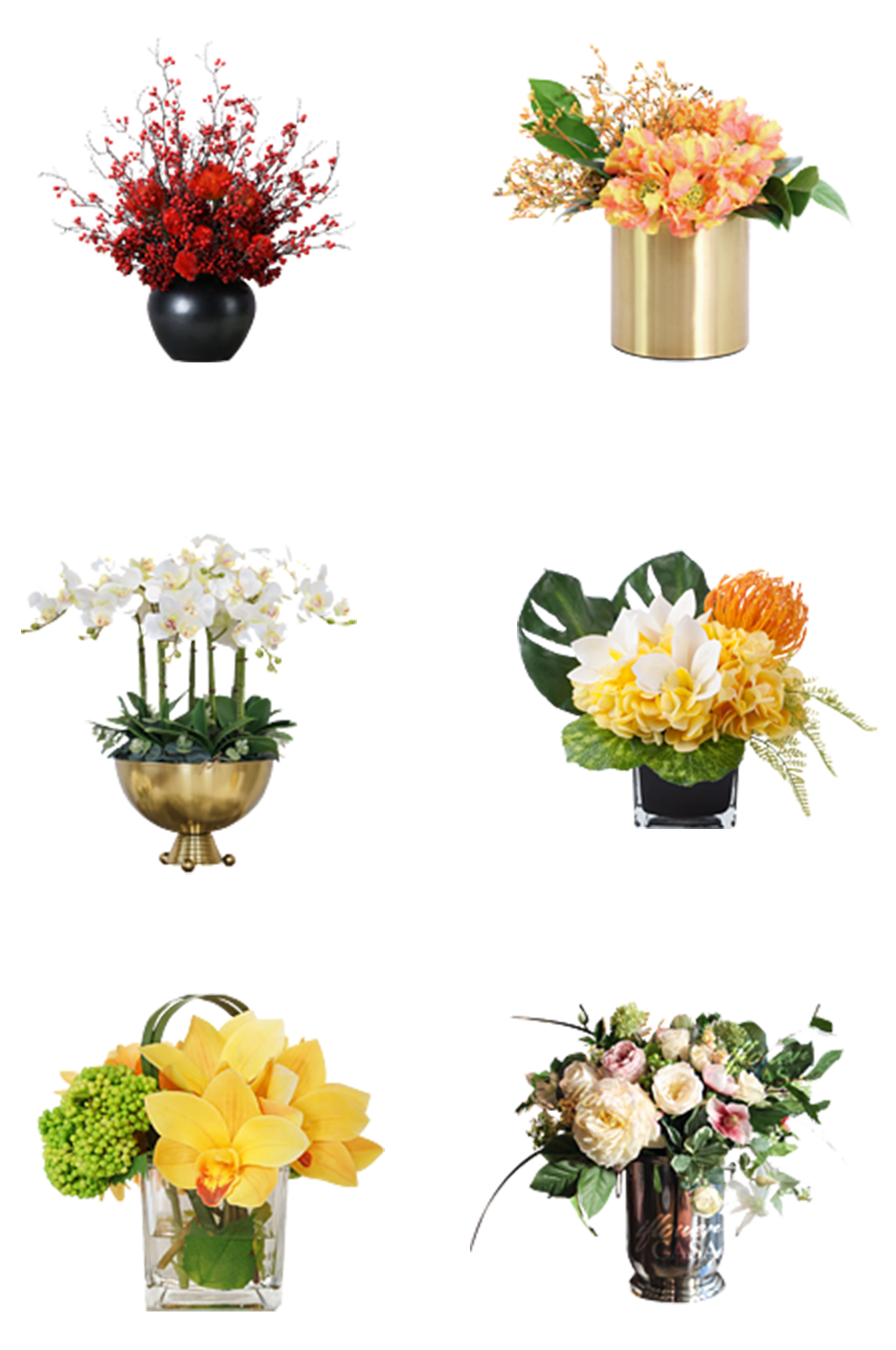 花卉绿植花瓶花束素材