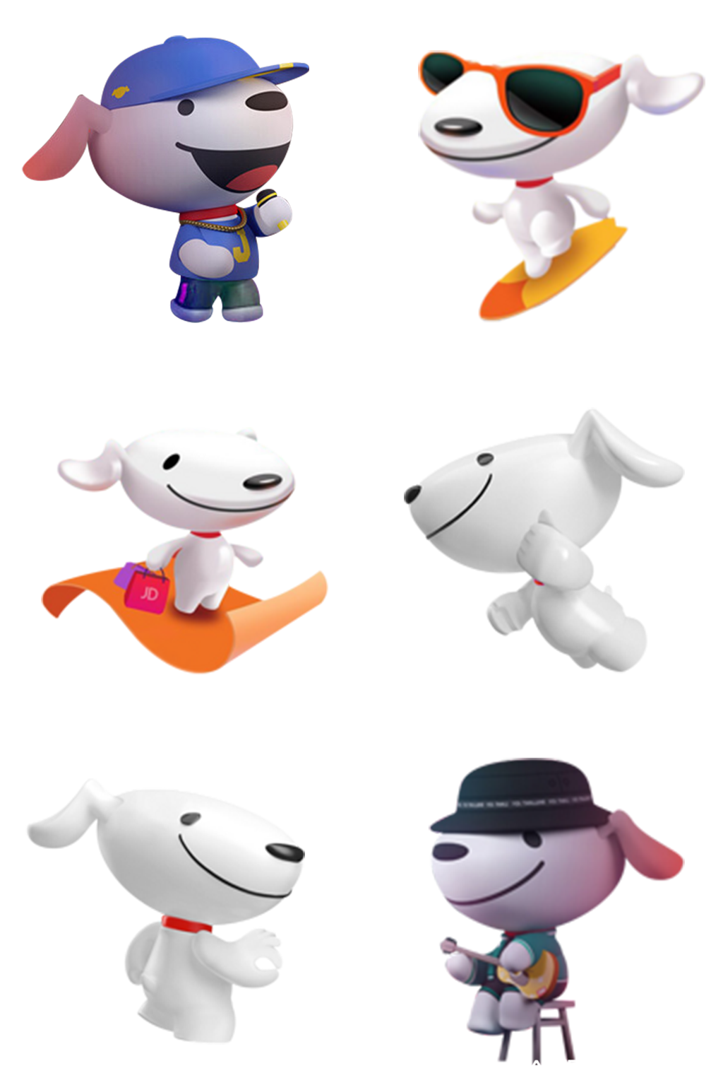 京东logo卡通形象素材