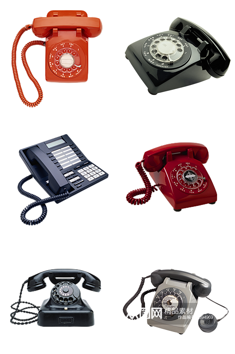 电话座机通话工具素材