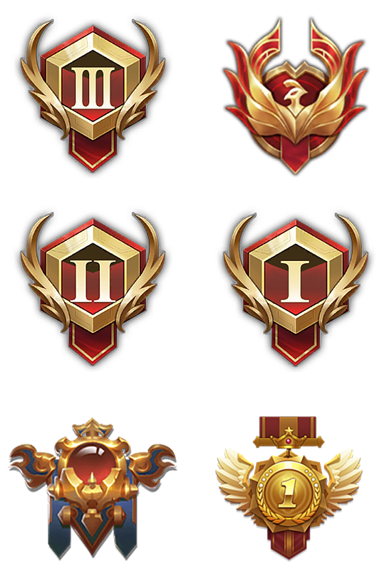 游戏等级徽章元素