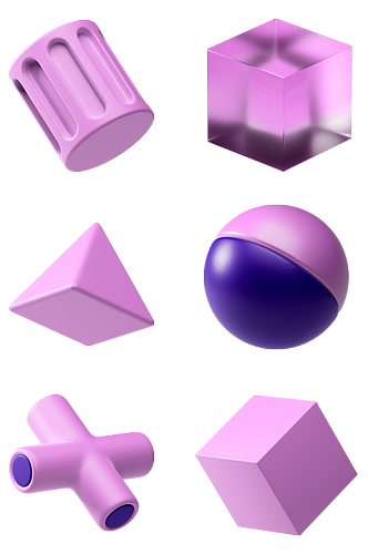 3D立体图形装饰