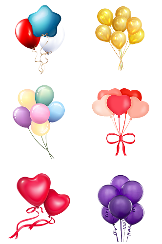 氢气球彩色气球装饰