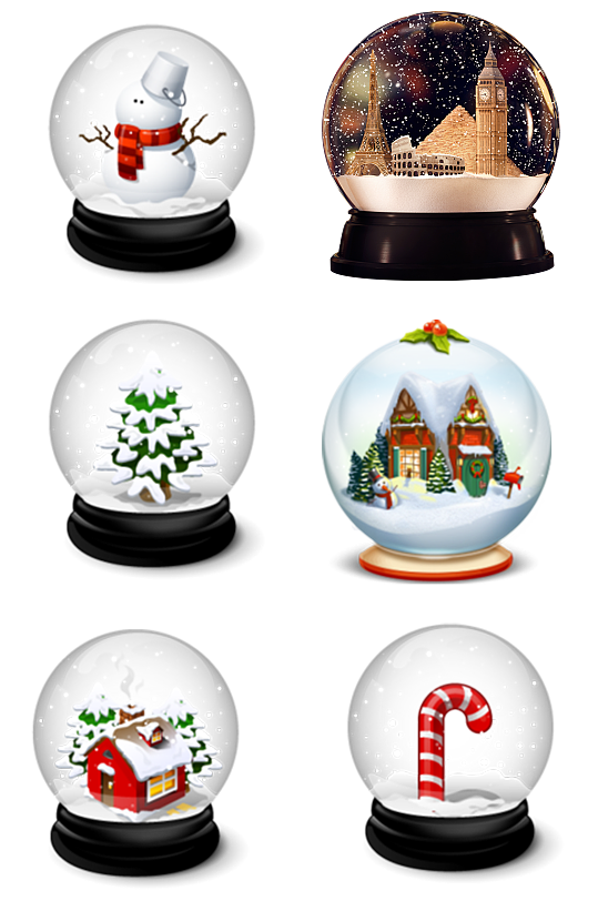 圣诞礼物圣诞水晶球