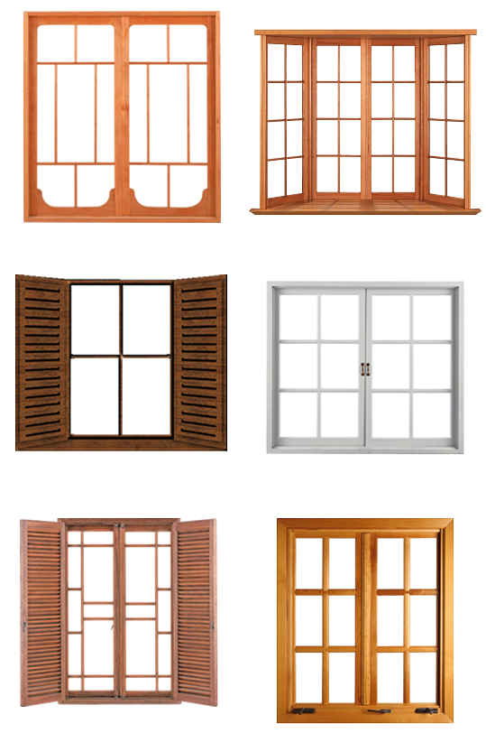 门窗木质门窗窗户