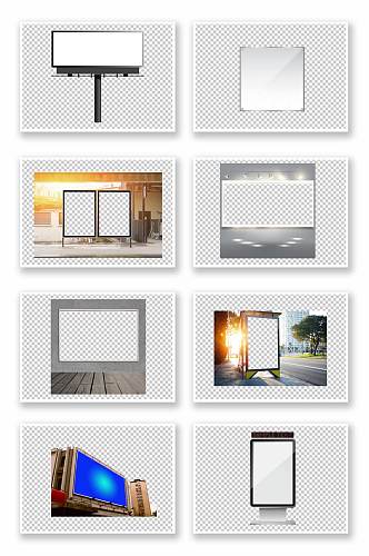 广告牌模板样机免抠元素