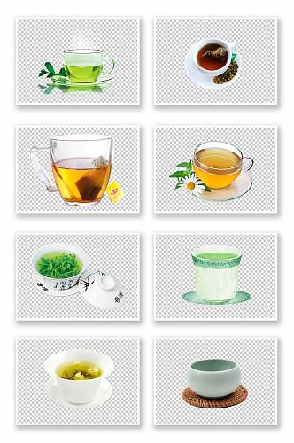 茶杯茶水免抠元素5