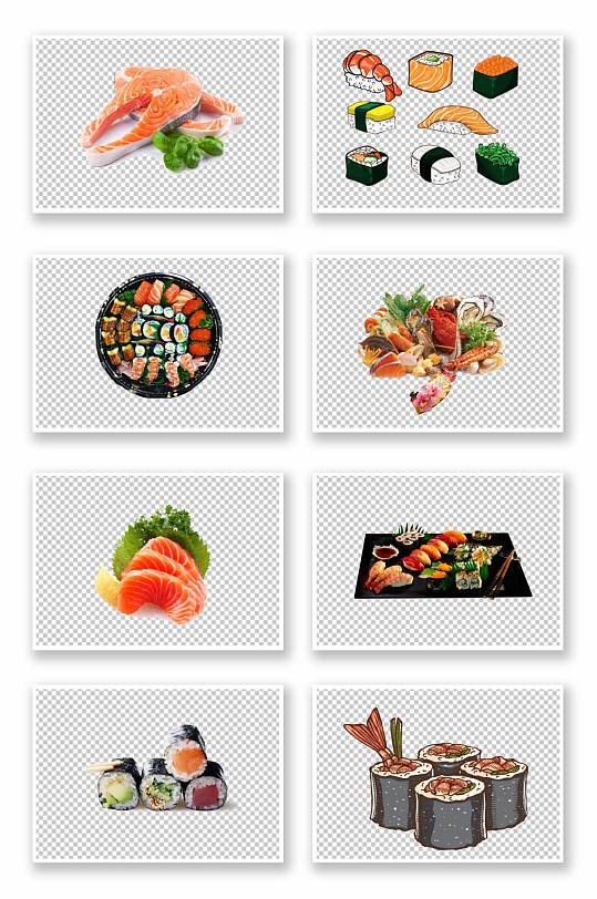 日本寿司刺身免抠素材