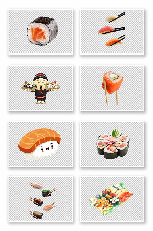 日系寿司刺身免抠素材