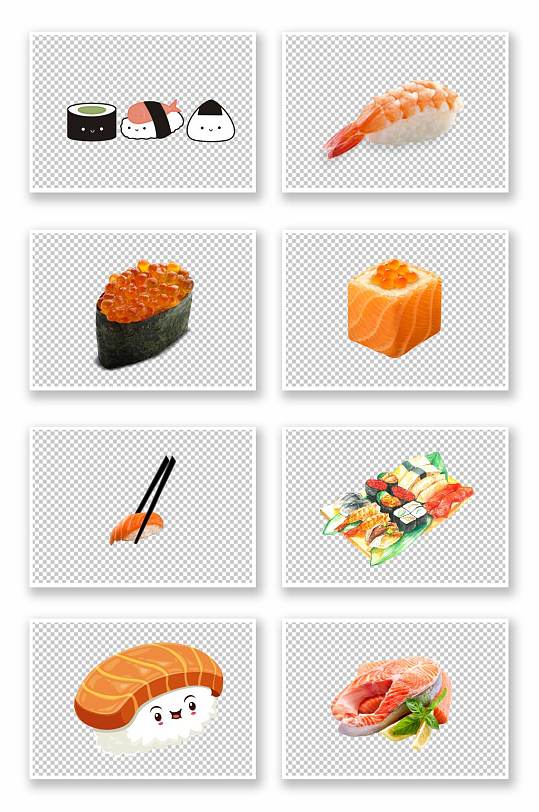日式寿司刺身免抠素材4