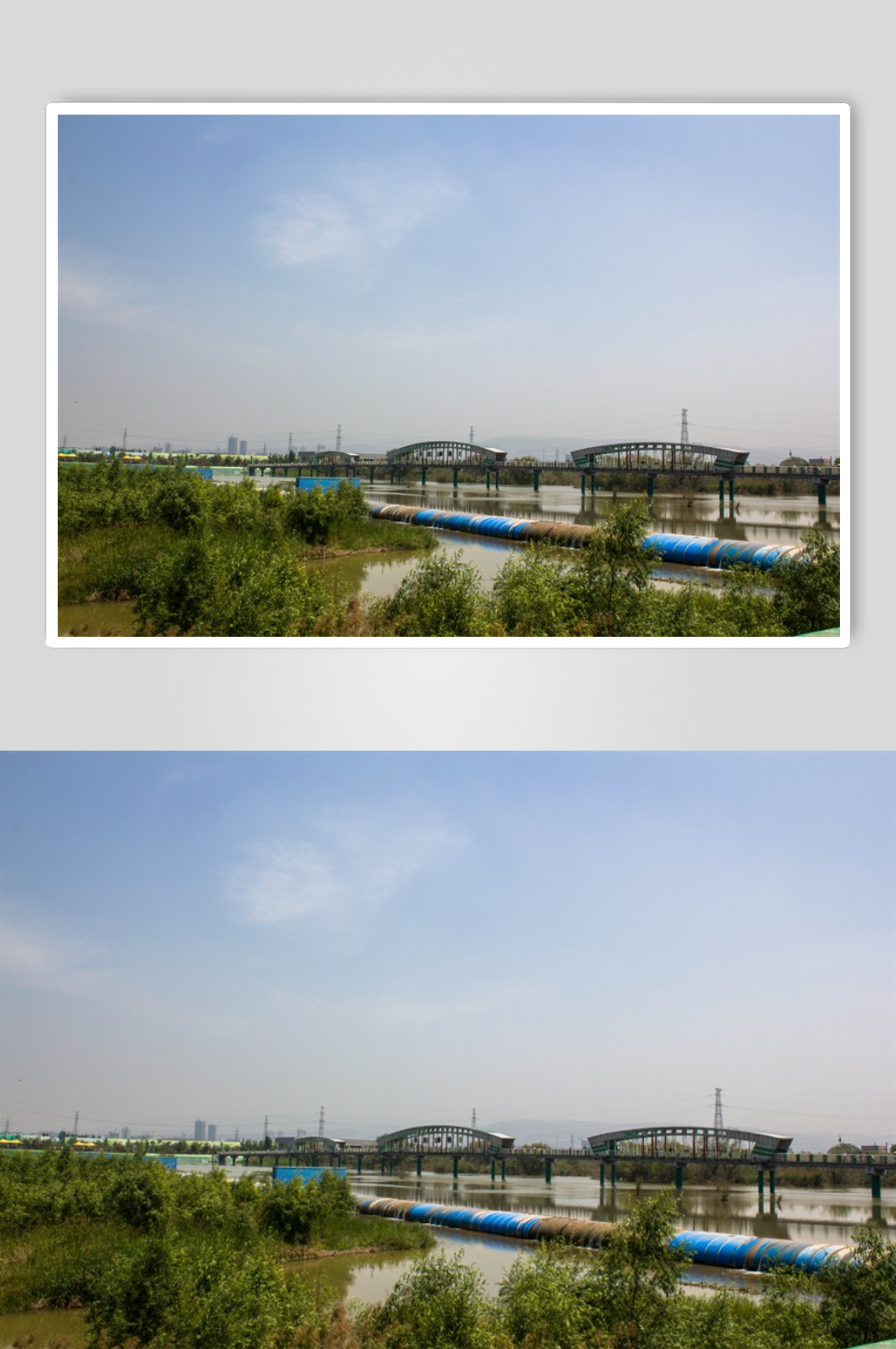浐灞湿地公园风光素材