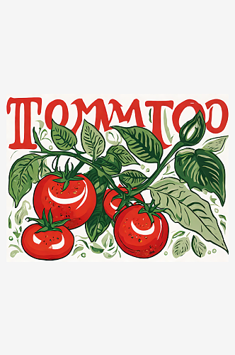 番茄插画AI数字艺术