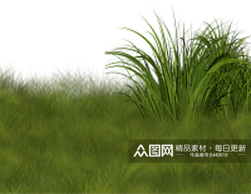 草丛免抠元素背景素材