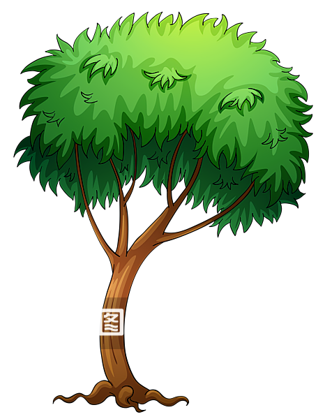 树木免抠元素背景素材