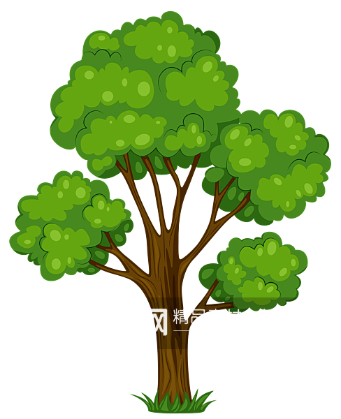 树木免抠元素背景素材