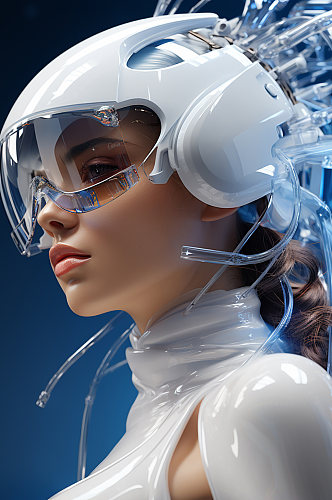 AI数字艺术未来人类科技02