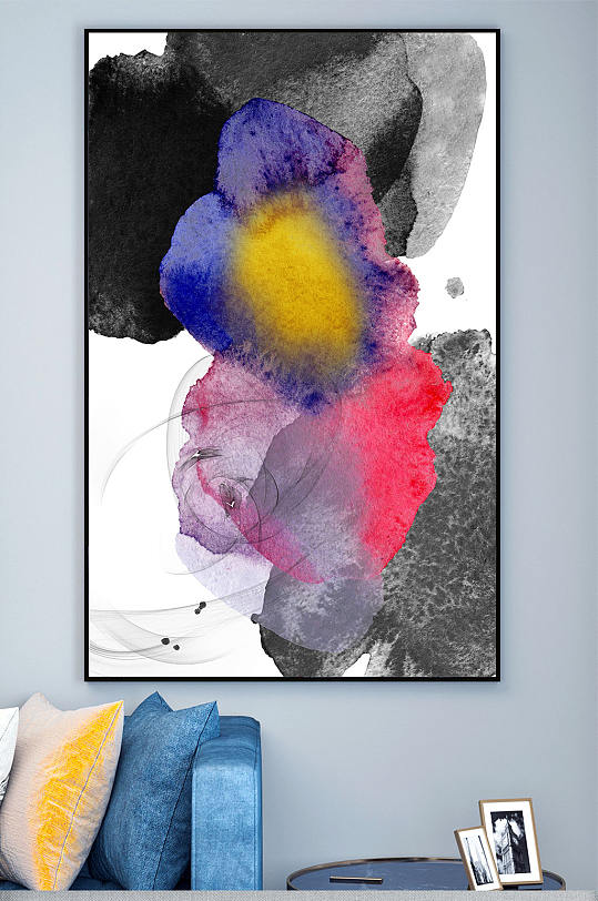 抽象水墨写意装饰画