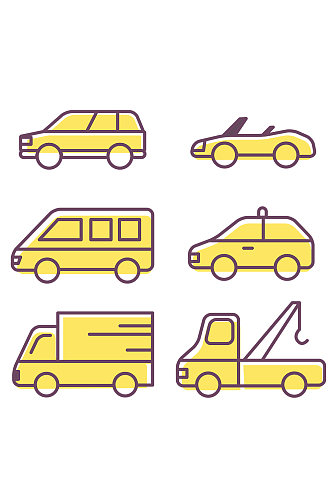 各类汽车图标icon