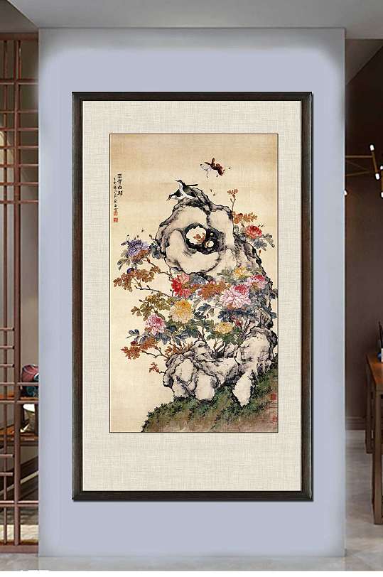 新中式山水画国画大全-众图网