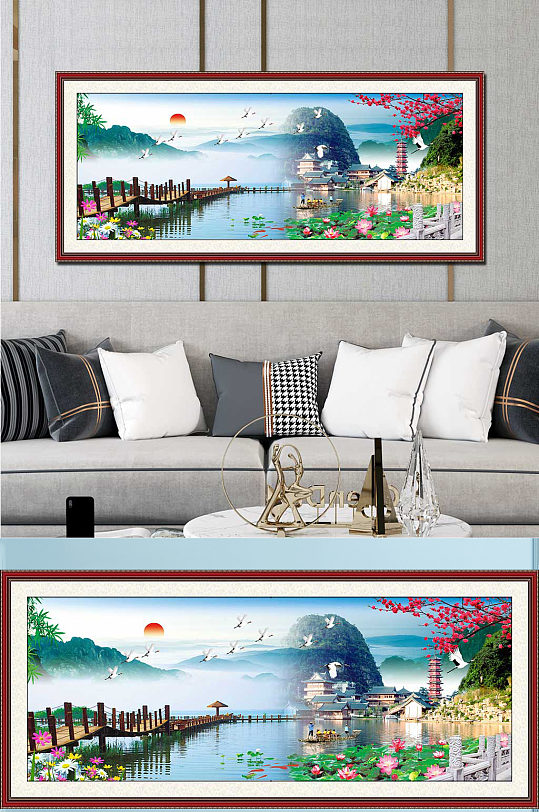 桂林山水甲天下风景图-众图网