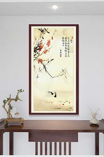 中式山水国画装饰画
