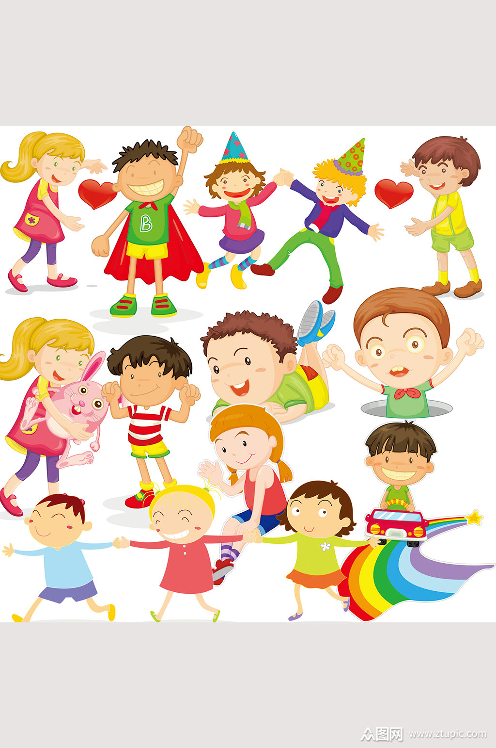 卡通儿童人物动漫