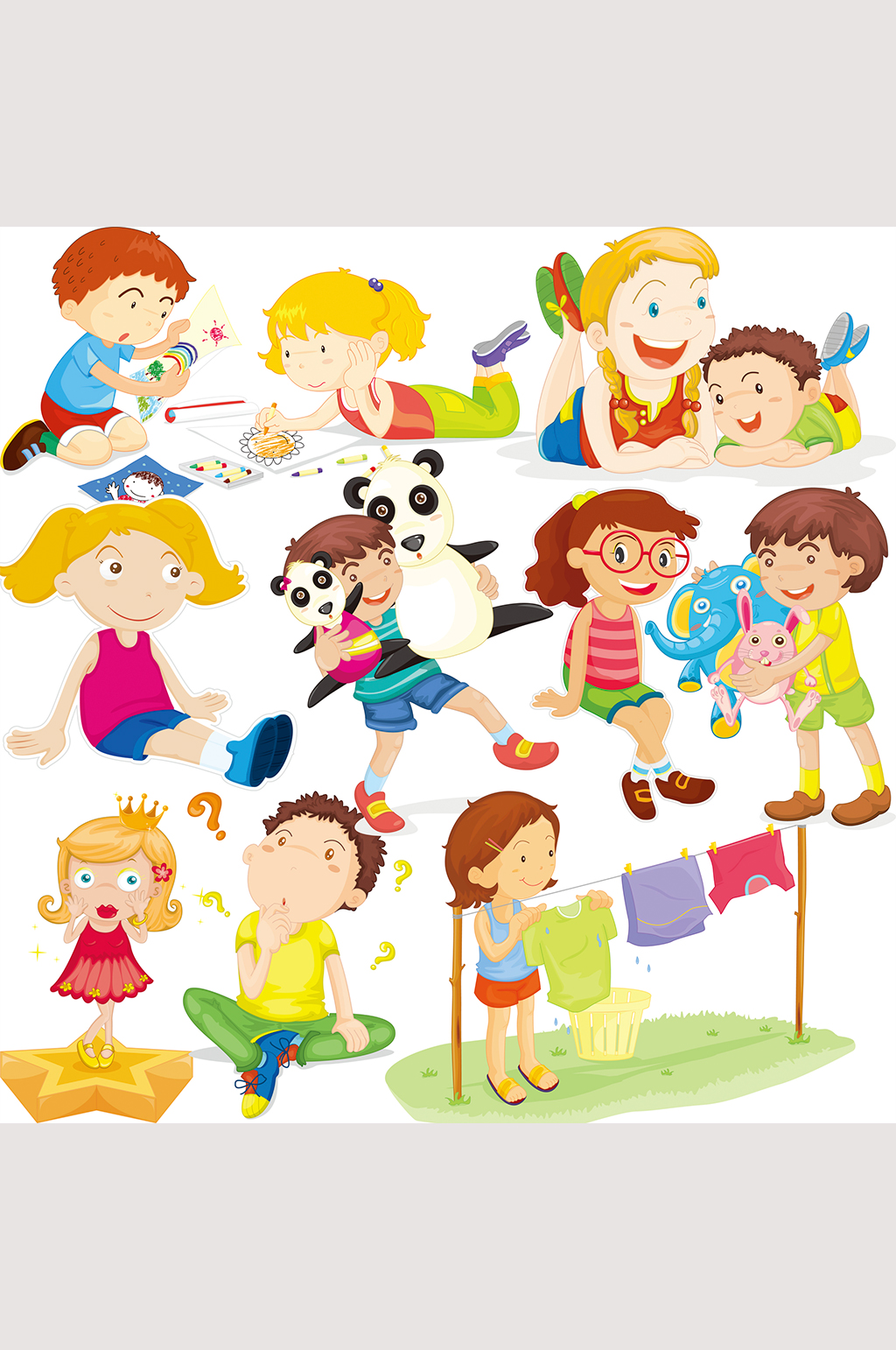 卡通儿童人物动漫