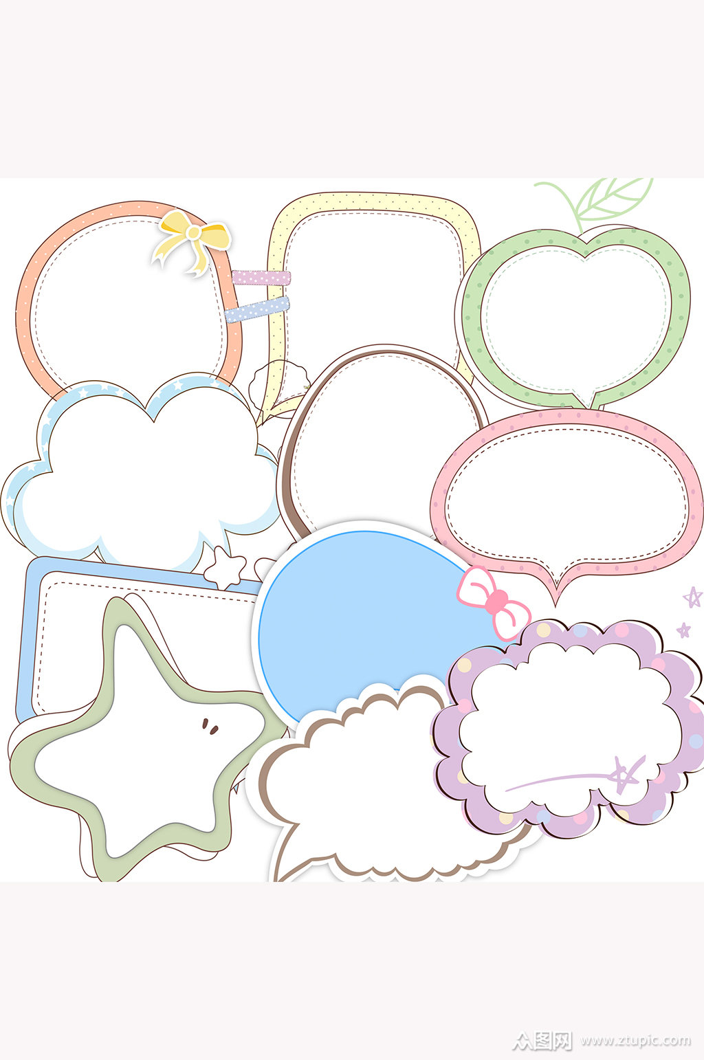 卡通动漫相框对话框